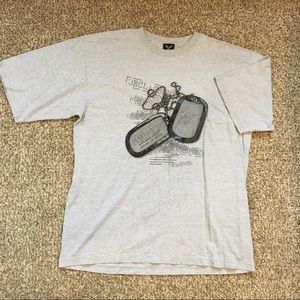 Avirex- Gray T-Shirt